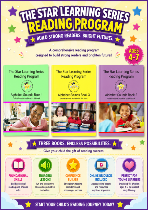 Alphabet Sounds Book 1,2 and 3 Bundle